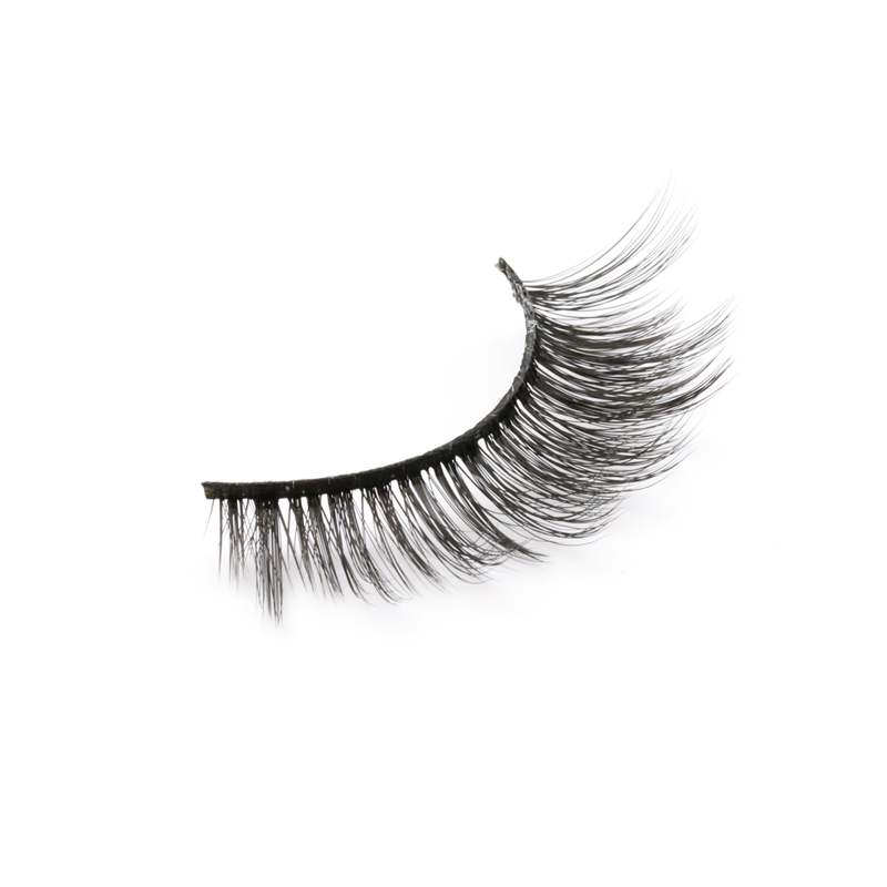 Wholesale Price for Private Label 3D Silk Strip Lashes Free Samples Acceptable YY114